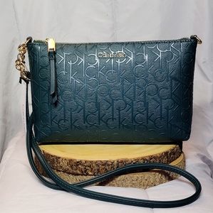 Calvin Klein Hunter Green Crossbody